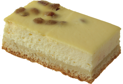 Quarkkuchen mit Rosinen