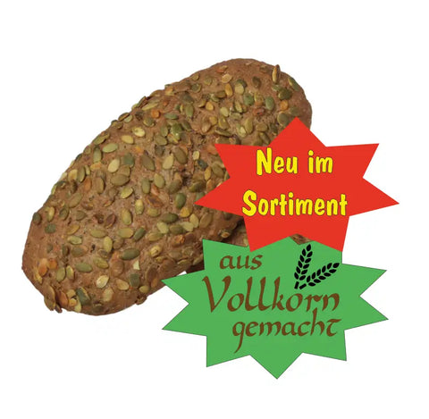 Kürbiskernbrot aus Vollkorn - neu im Sortiment