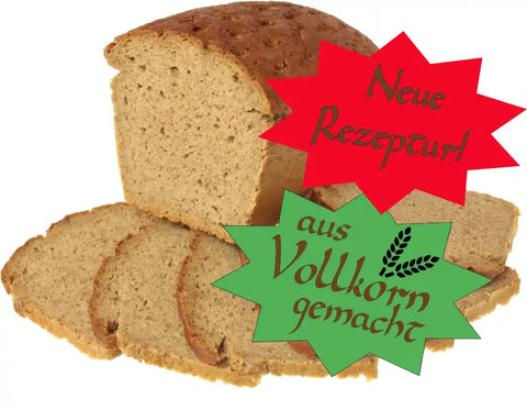 Schrotbrot aufgeschnitten aus Vollkorn nach neuer Rezeptur
